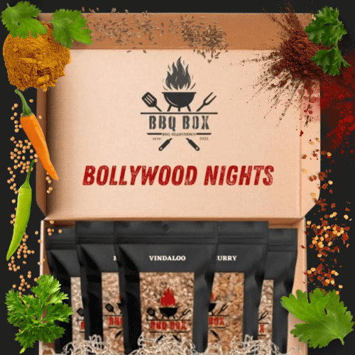 BBQ BOX UK - BOLLYWOOD NIGHTS - CURRY SPICE SEASONING KIT