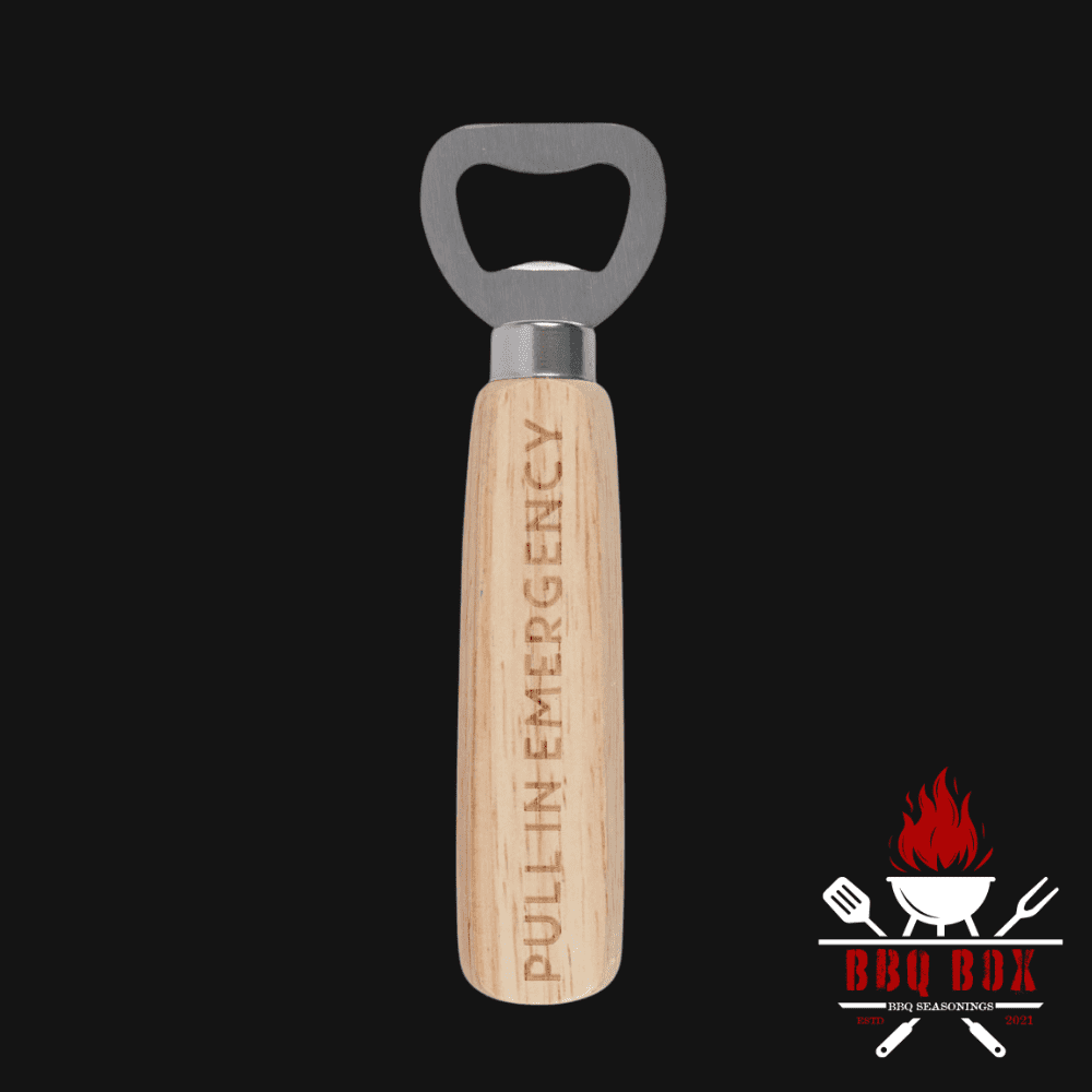 wooden handle bottle opener